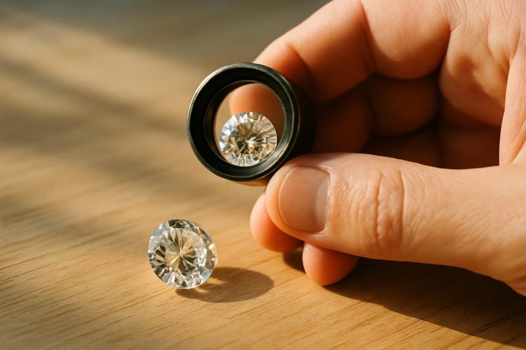 apprenez à distinguer un vrai diamant d'un faux grâce à nos conseils simples et efficaces. découvrez les astuces pour vérifier l'authenticité de votre pierre précieuse en toute confiance.