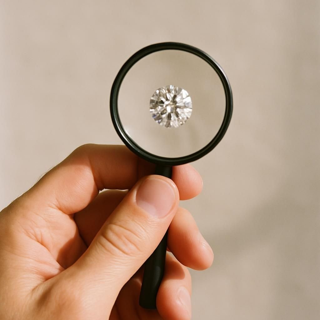 découvrez les méthodes simples et efficaces pour distinguer un vrai diamant d'un faux et éviter les contrefaçons.