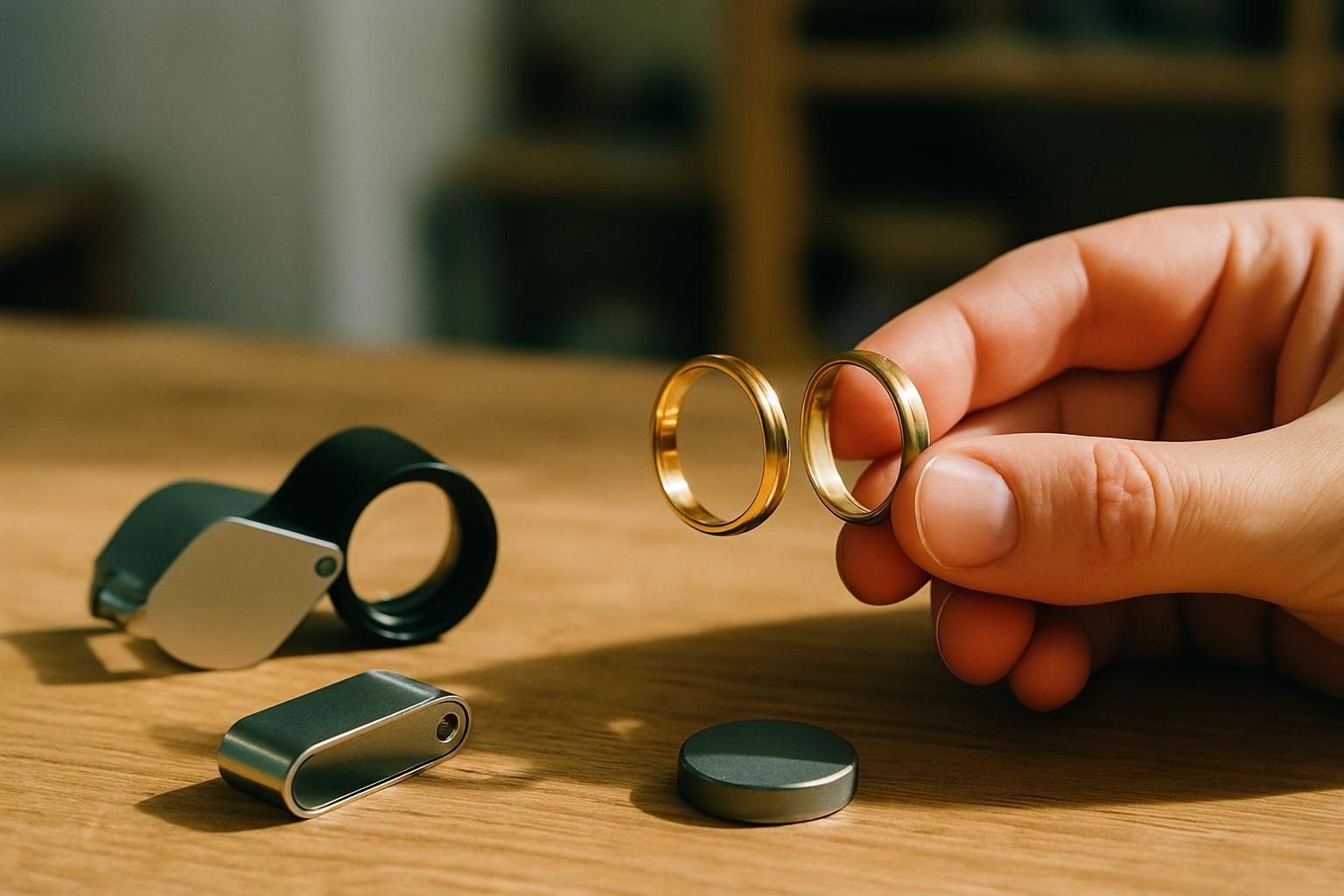 découvrez nos astuces simples et efficaces pour distinguer un bijou en or véritable d'un bijou en toc et éviter les contrefaçons.