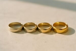 découvrez les différences entre l'or 9k, 14k, 18k et 24k pour choisir le titre idéal selon vos besoins, style et budget.