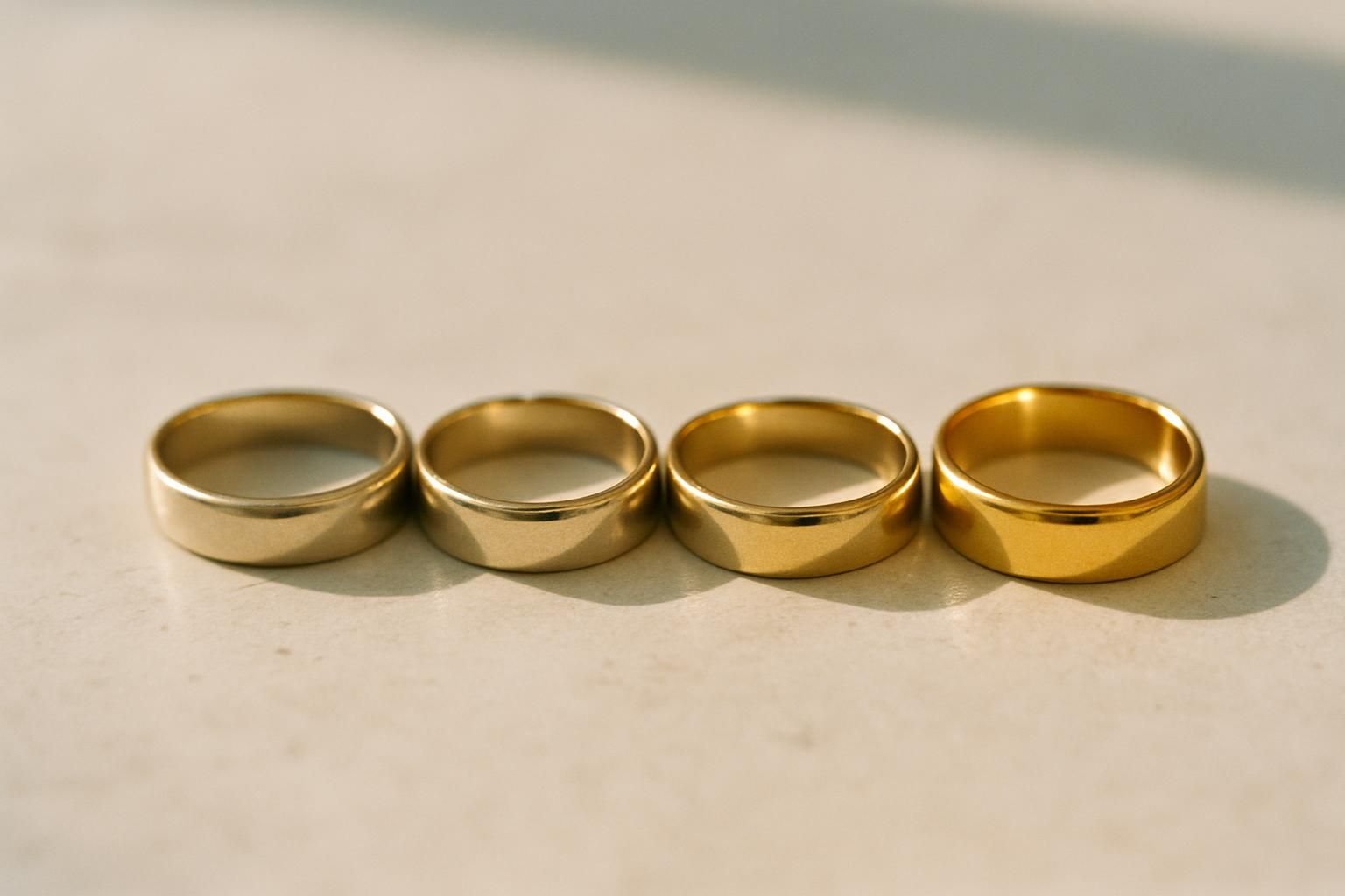 découvrez les différences entre l'or 9k, 14k, 18k et 24k pour choisir le titre idéal selon vos besoins, style et budget.