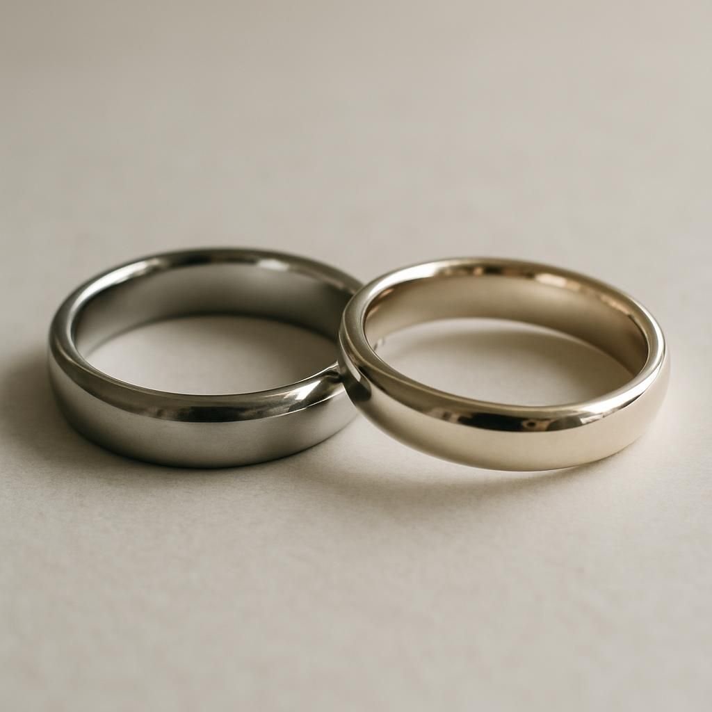 découvrez les différences entre la platine et l'or blanc pour choisir le métal idéal pour votre alliance, alliant beauté, durabilité et budget.
