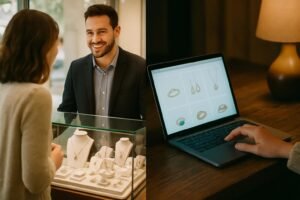 découvrez les avantages et inconvénients d'acheter vos bijoux en ligne ou en boutique pour faire le meilleur choix selon vos besoins et préférences.