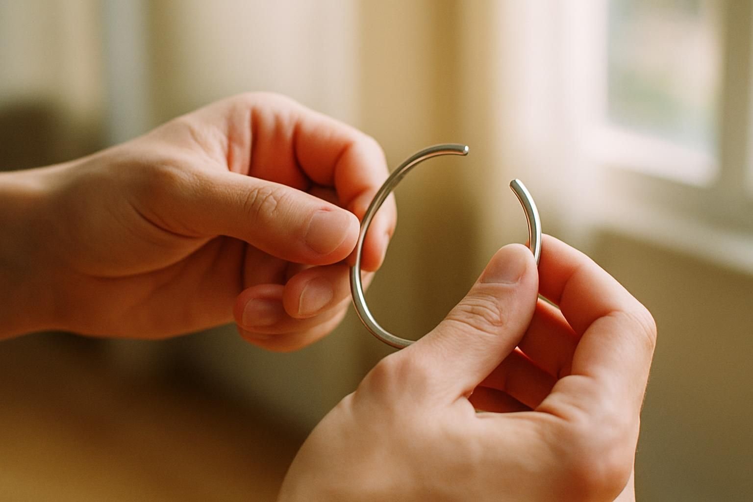 découvrez comment ouvrir facilement un bracelet jonc grâce à nos conseils pratiques et simples à suivre pour ne pas abîmer votre bijou.
