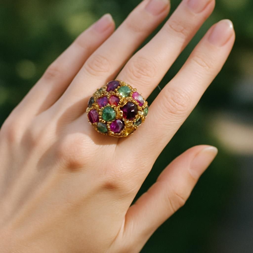 découvrez nos conseils pour porter une bague de cocktail avec style et élégance, et sublimer vos tenues en toute occasion.